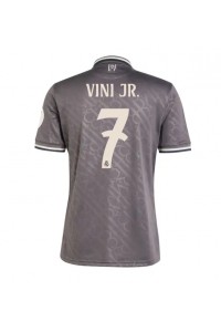 Real Madrid Vinicius Junior #7 Voetbaltruitje 3e tenue 2024-25 Korte Mouw